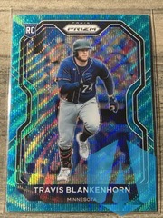 Travis Blankenhorn - 2021 Prizm Baseball Teal Wave Rookie Tier II #122 Minnesota